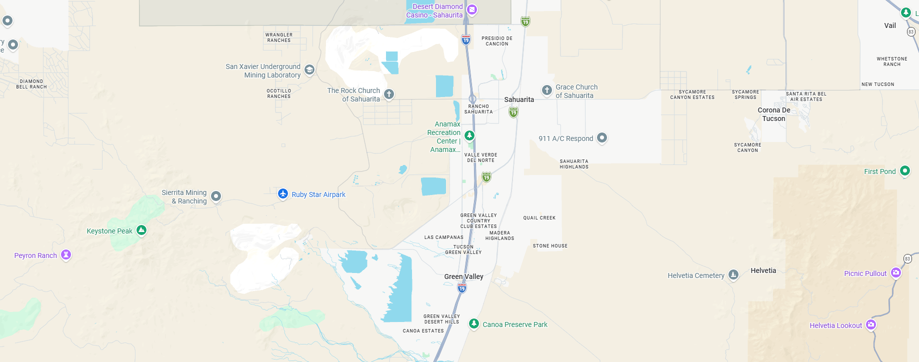 Service Areas Image